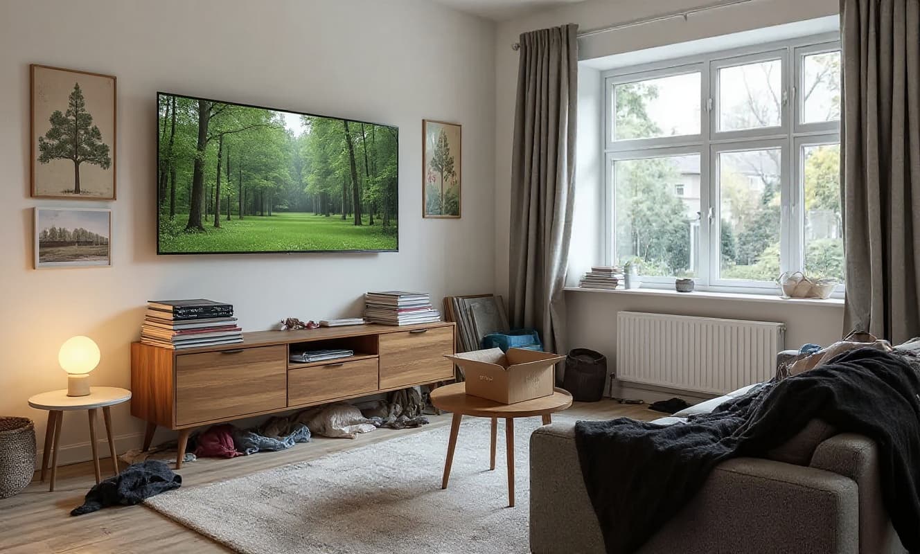 AI-enhanced room transformation - low quality